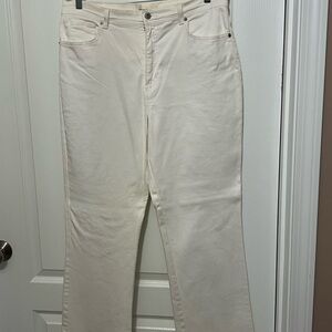 Jones New York Women's White Jeans, sz 16